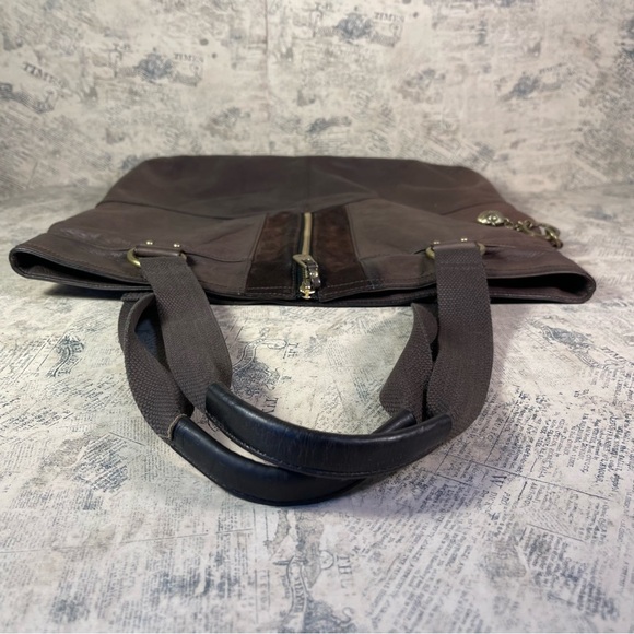 Kipling Leather Large Tote Bag - Picture 6 of 11